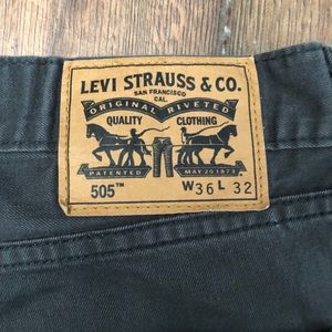 Levi’s 505 Jeans Dark Gray